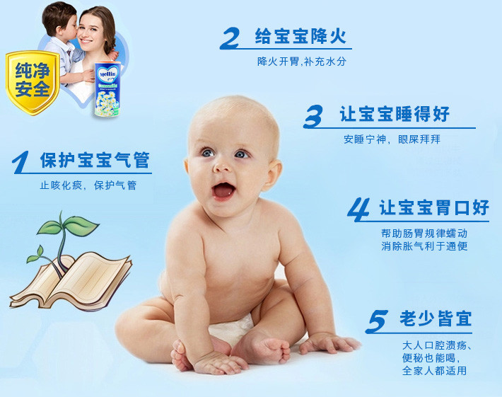 Mellin 美林 菊花晶 婴儿清火宝 200克
